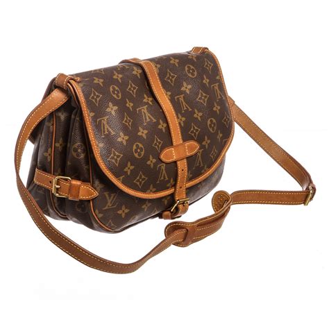 louis vuitton monogram saumur messenger bag